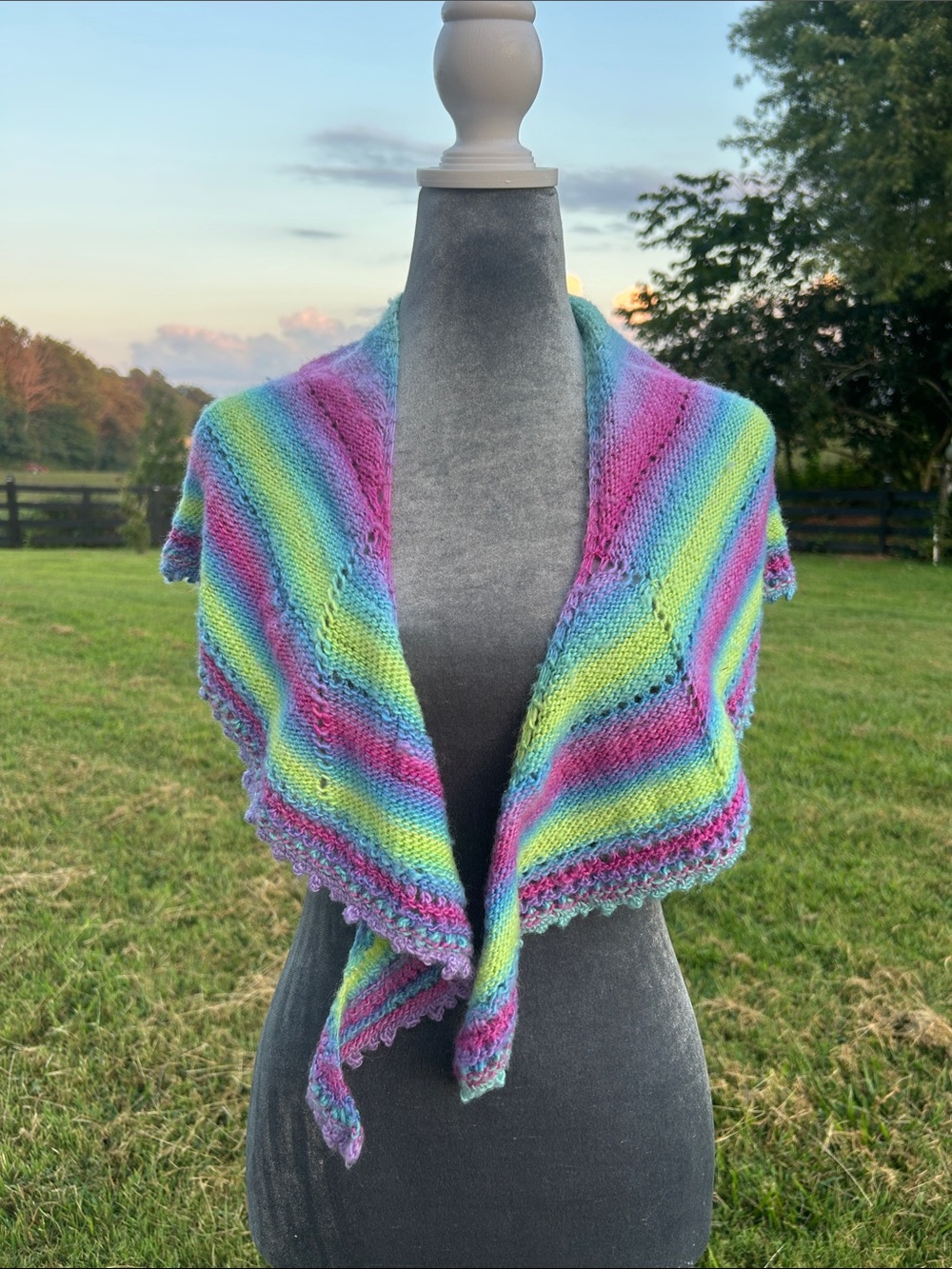 Handcrafted Multicolor Women's Shawl Sweater Wrap